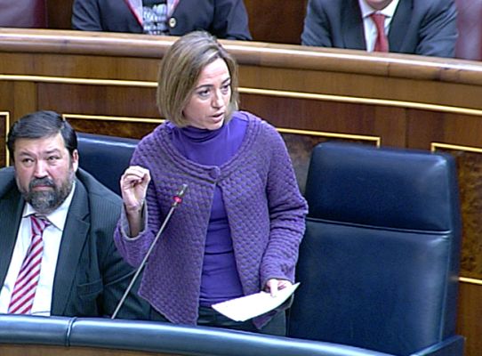 Telediario 1 - Reproches entre Gobierno y PP