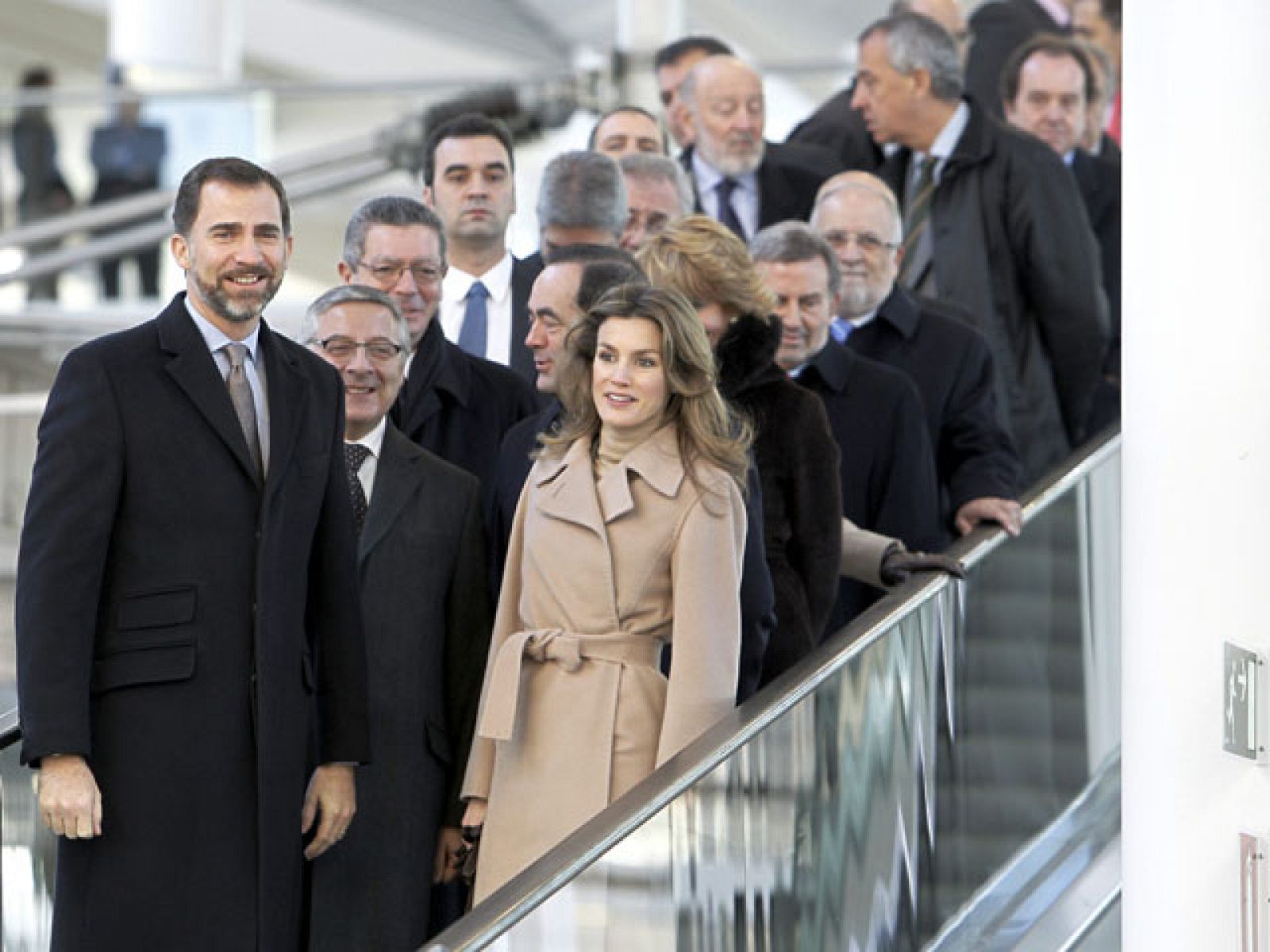Los Príncipes de Asturias han inaugurado de forma oficial la nueva línea de AVE