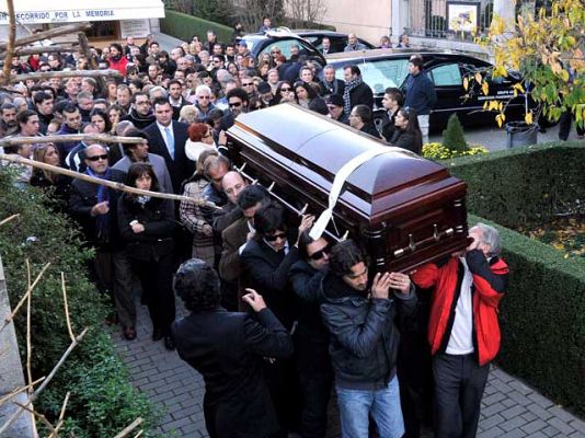 Telediario 1 - Entierro de Morente en Granada