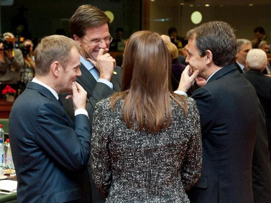 Telediario 1 - Comienza el Consejo de la UE