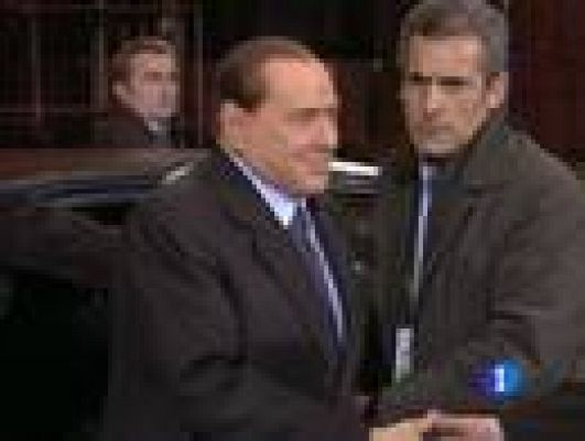 Telediario 1 - La situación en Italia