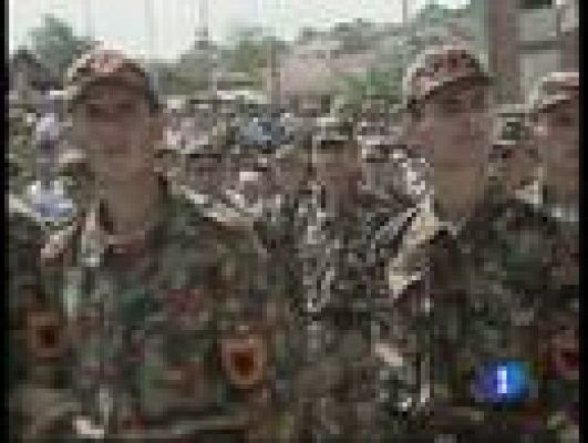 Telediario 1 - Informe sobre Kosovo