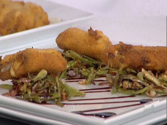 RTVE Cocina - Chuletas villaroy con verduras