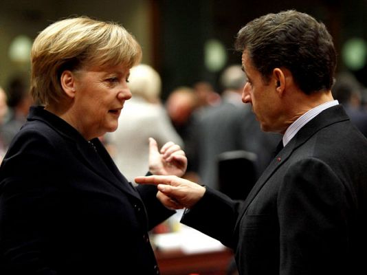 Telediario 1 - Compromiso de la UE con el euro