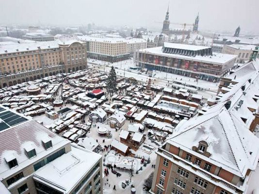 Temporal de nieve en centroeuropa