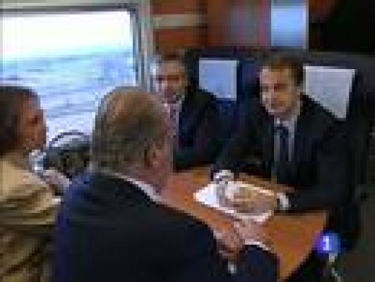 Telediario 1 - Arranca el AVE Madrid-Valencia