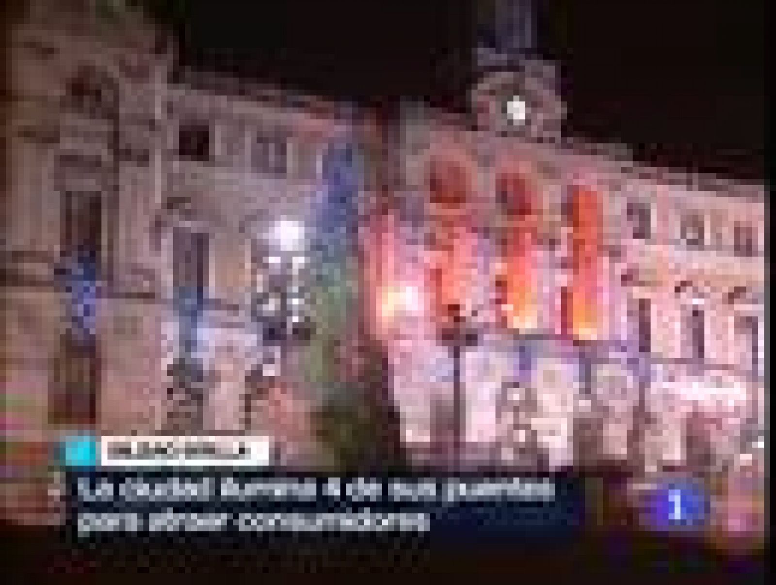 Telediario 1: Iluminan cuatro puentes de Bilbao | RTVE Play