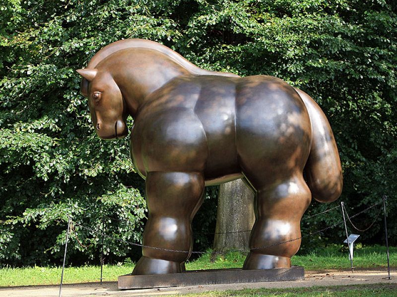 Las esculturas de Botero en Colombia