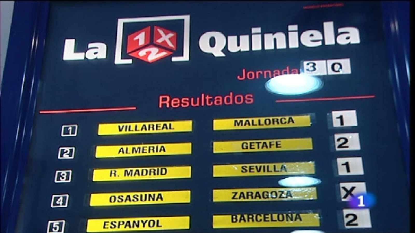 Telediario 1 - 21/12/10 | Ver