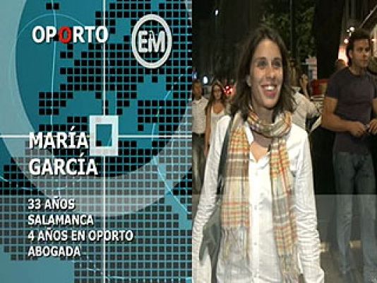 Españoles en el mundo - Oporto - María