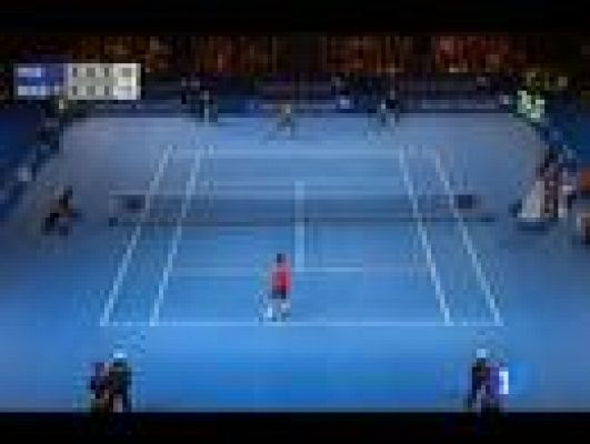 Telediario 1 - Federer y Nadal, tenis solidario