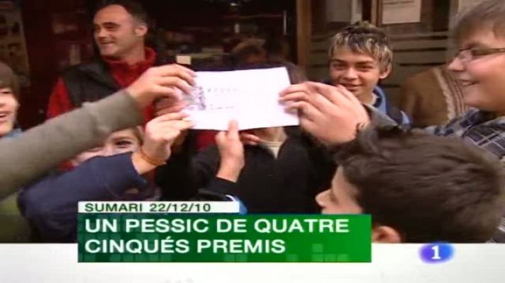 L'informatiu - Comunitat Valenciana - Comunidad Valenciana en 2' - 22/12/10