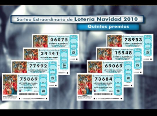 Lotería de Navidad - Los quintos premios