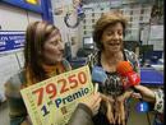 Lotería de Navidad - Mucha alegría en Alicante