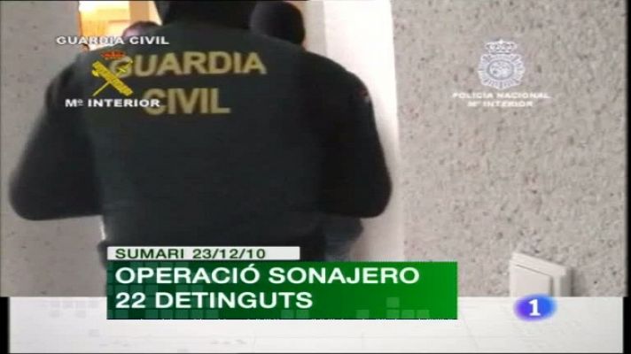 L'informatiu - Comunitat Valenciana - Comunidad Valenciana en 2' - 23/12/10