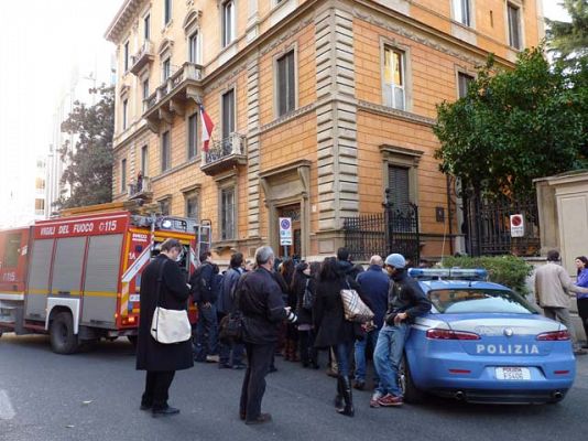 Alerta en Roma por bombas embajadas