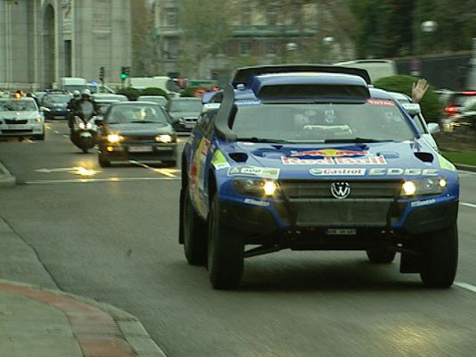 Sainz, preparado para el Dakar