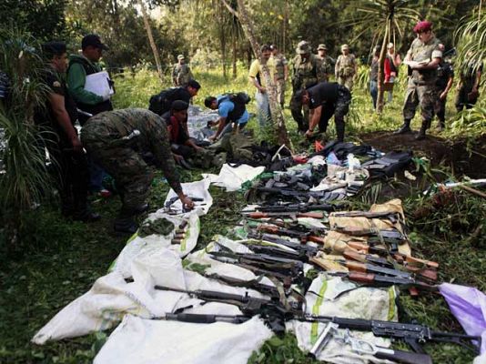 Telediario 1 - Lucha contra el narco en Guatemala