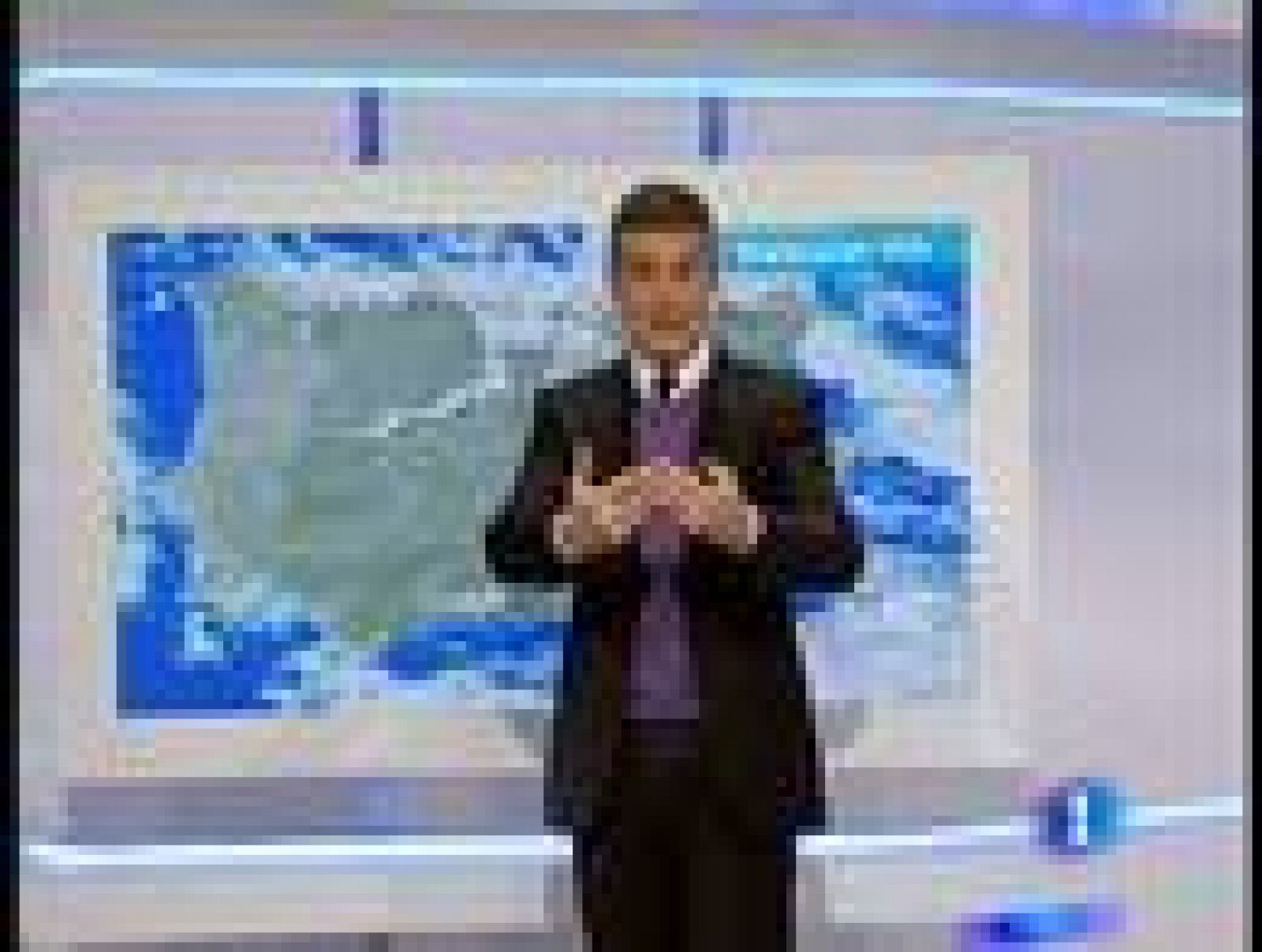 El Tiempo - Temperaturas en descenso y nieve en varias comunidades - 24/12/10 - El tiempo | Ver