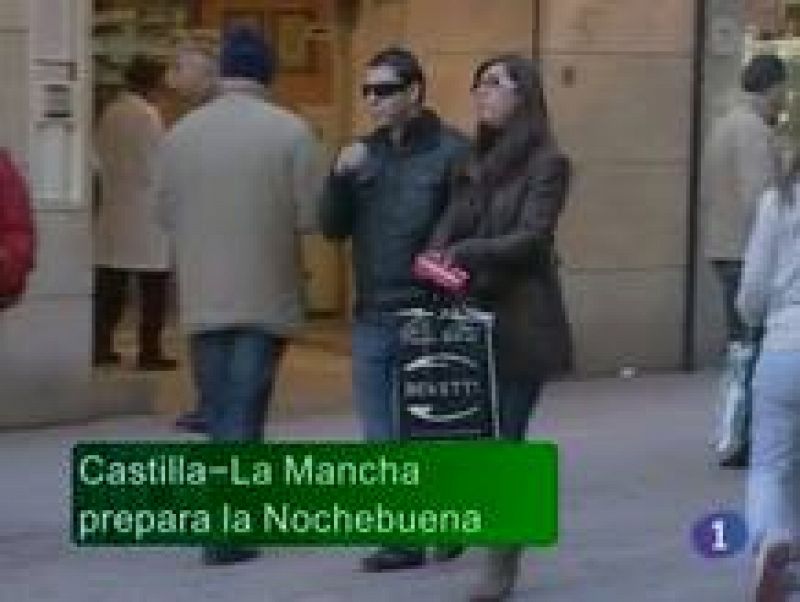  Noticias de Castilla -La Mancha. Informativo de Castilla-La Mancha. (24/12/10).