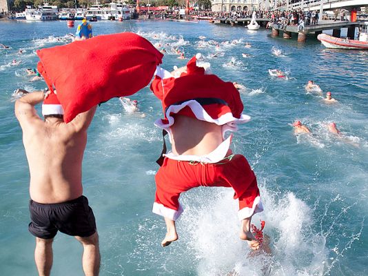 Todos al agua por Navidad