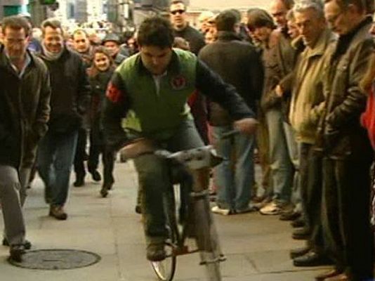 Segovia celebra la carrera del pavo