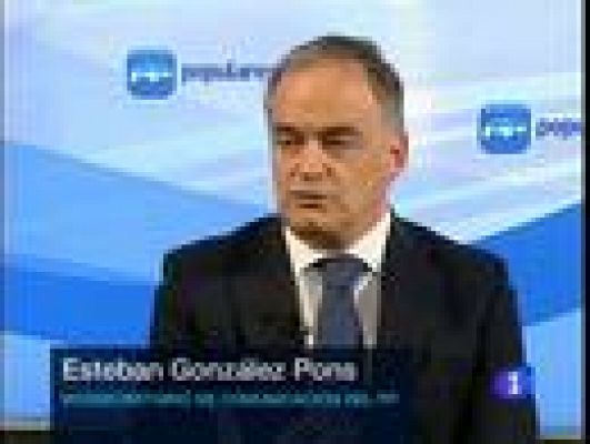 Telediario 1 - El PP pide elecciones generales