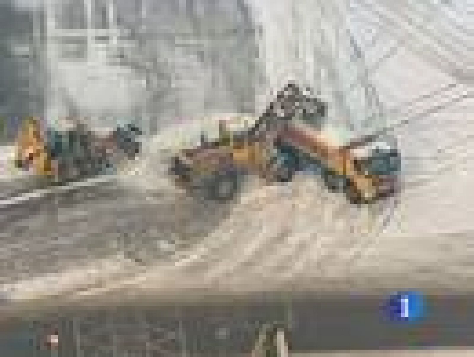 Lo peor del temporal se vive hoy en Polonia y en Rusia