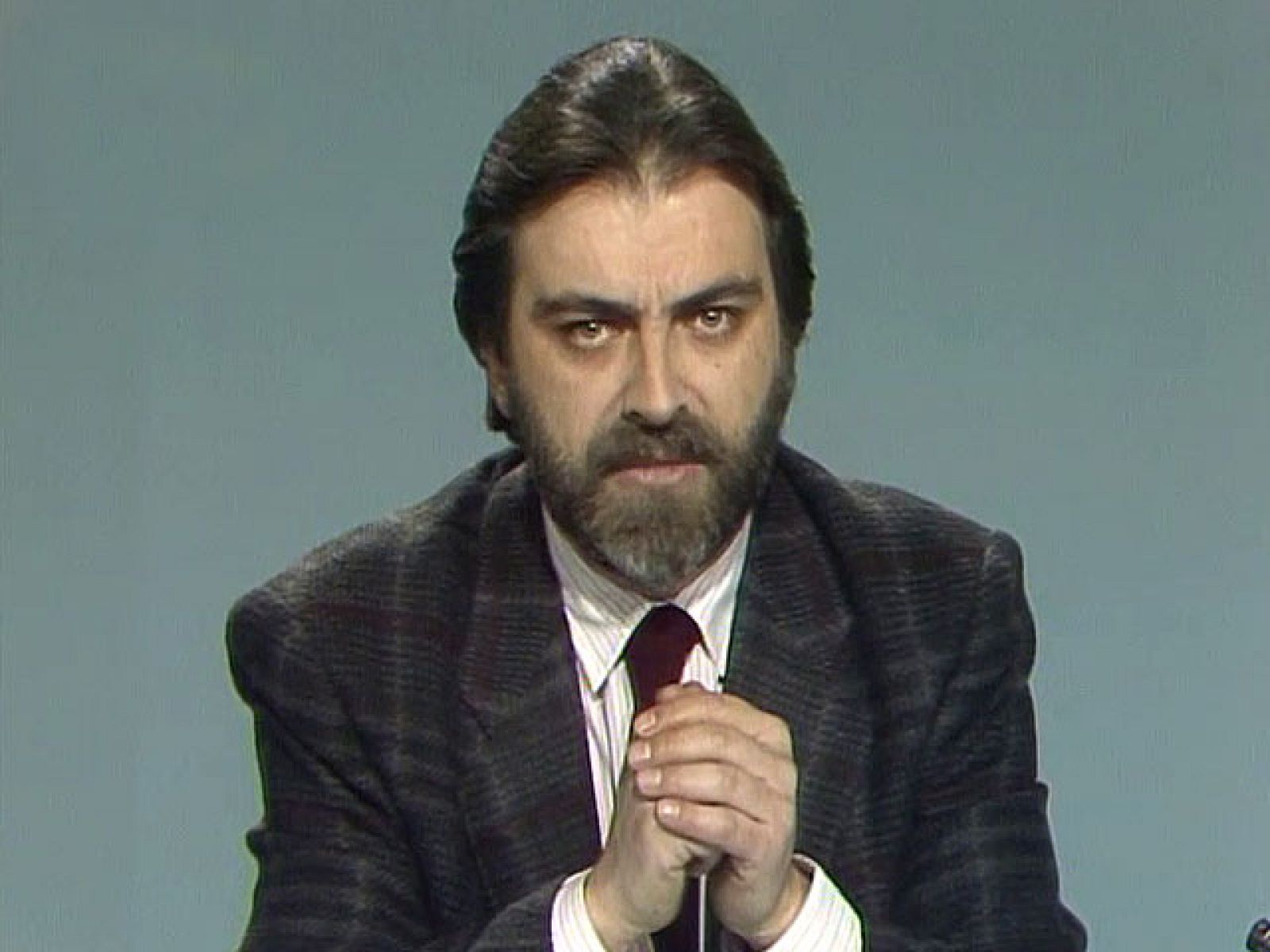 Luis Mariñas presenta el Telediario 2 del 12/01/1987 | Ver