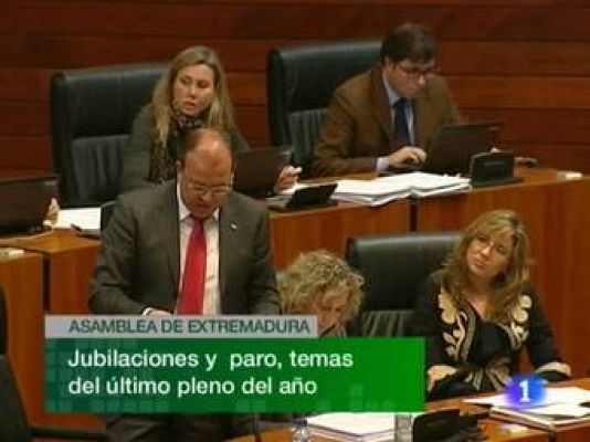 Noticias de Extremadura - Extremadura en 2' - 28/12/10
