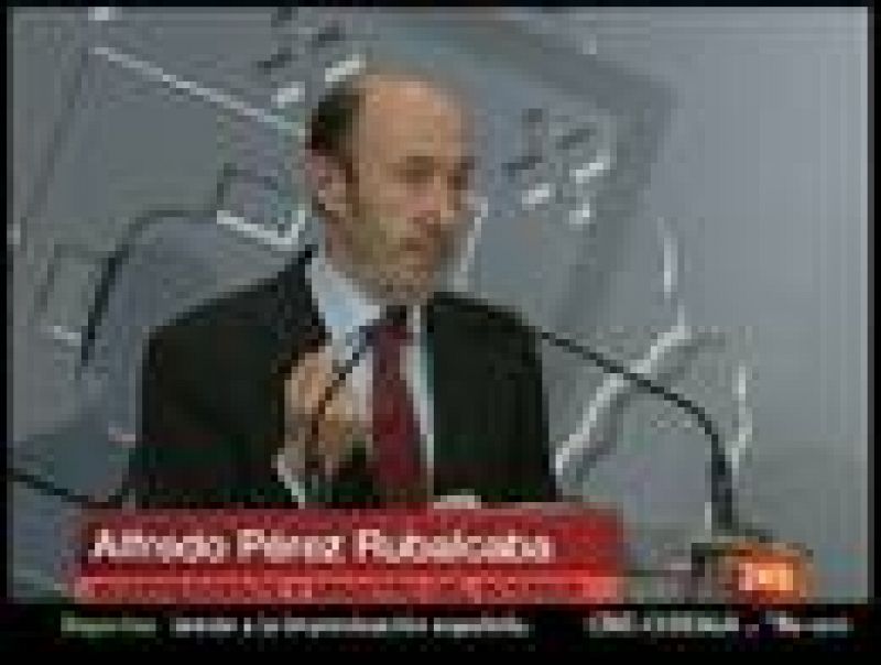 Rubalcaba: "No vamos a cambiar ni un ápice la política antiterrorista"