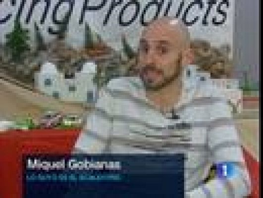 Telediario 1 - Scalextric, de casa a la fama