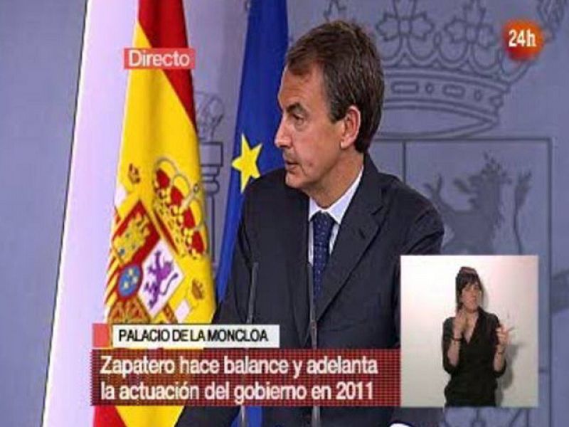 El presidente del Gobierno, José Luis Rodríguez Zapatero, ha lamentado el cierre de CNN+ y ha desvelado que era el canal de televisión que más seguía.