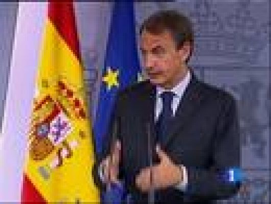 Telediario 1 - Zapatero agotará la Legislatura