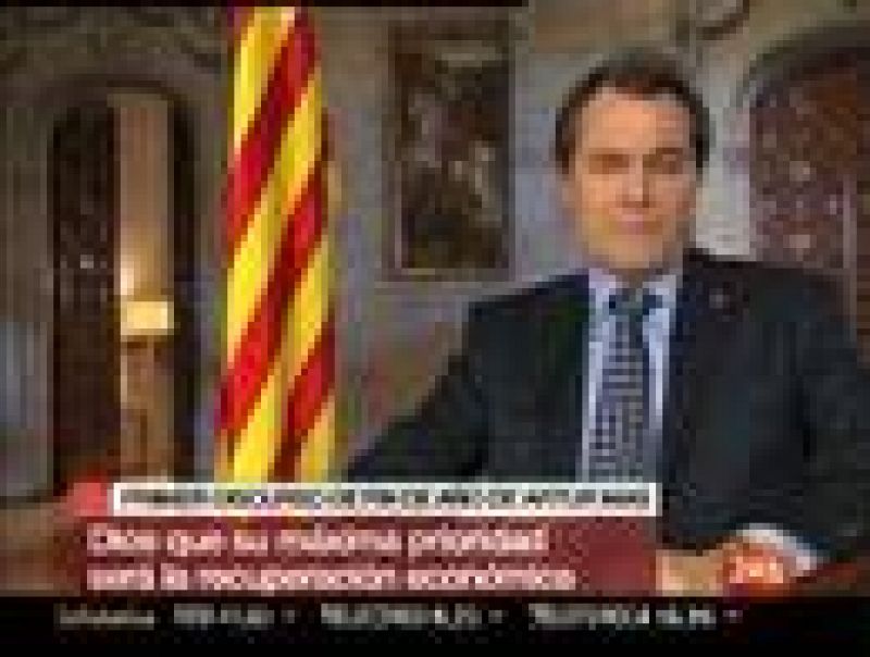 Artur Mas pide a los catalanes "sacrificios" para "levantar el vuelo" y salir de la crisis