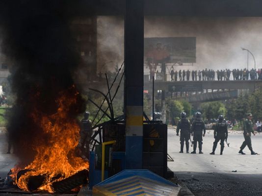  - Protestas en Bolivia contra Evo