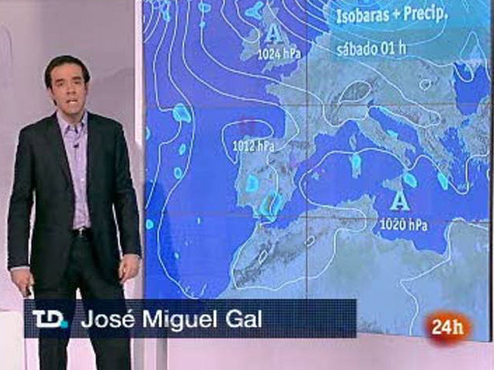 El Tiempo - Lluvias en la mitad sur y ligero ascenso de temperaturas - 31/12/10 - El tiempo | Ver