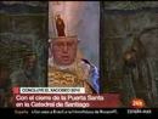 La tarde en 24h - La Puerta Santa de Santiago se