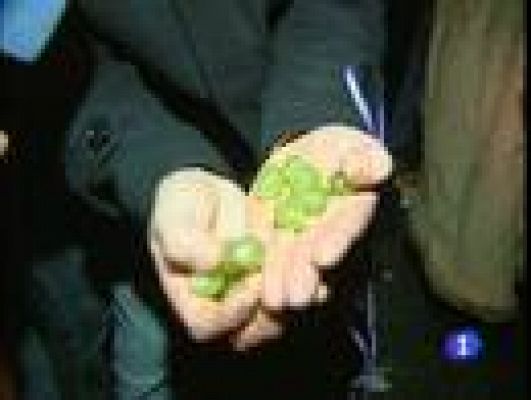 Telediario 1 - España celebró la entrada de 2011