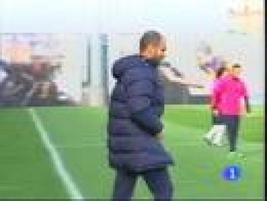 Telediario 1 - El Barcelona ya espera al Levante