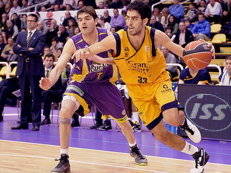 El Blancos de Rueda Valladolid logró un ajustado triunfo ante el Gran Canaria 2014 que le permite seguir soñando con disputar la Copa