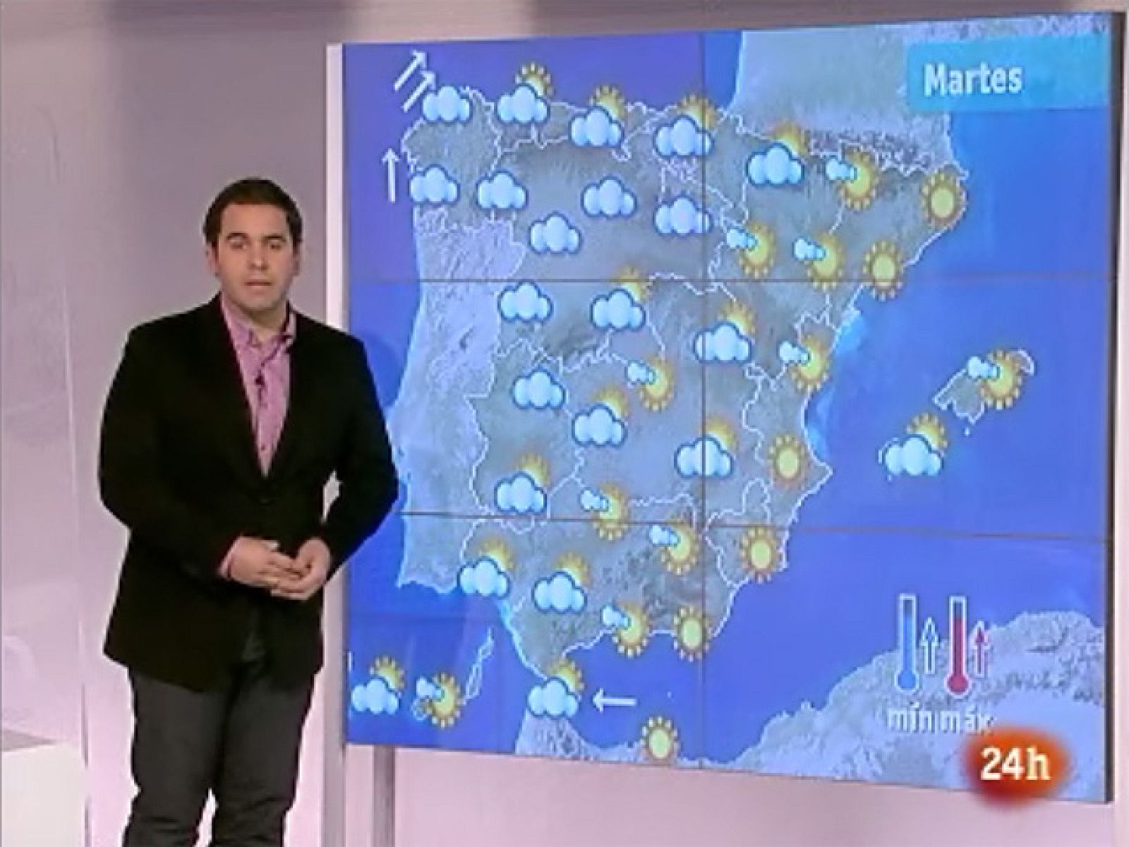 El Tiempo: Una borrasca dejará lluvias en el noroeste peninsular