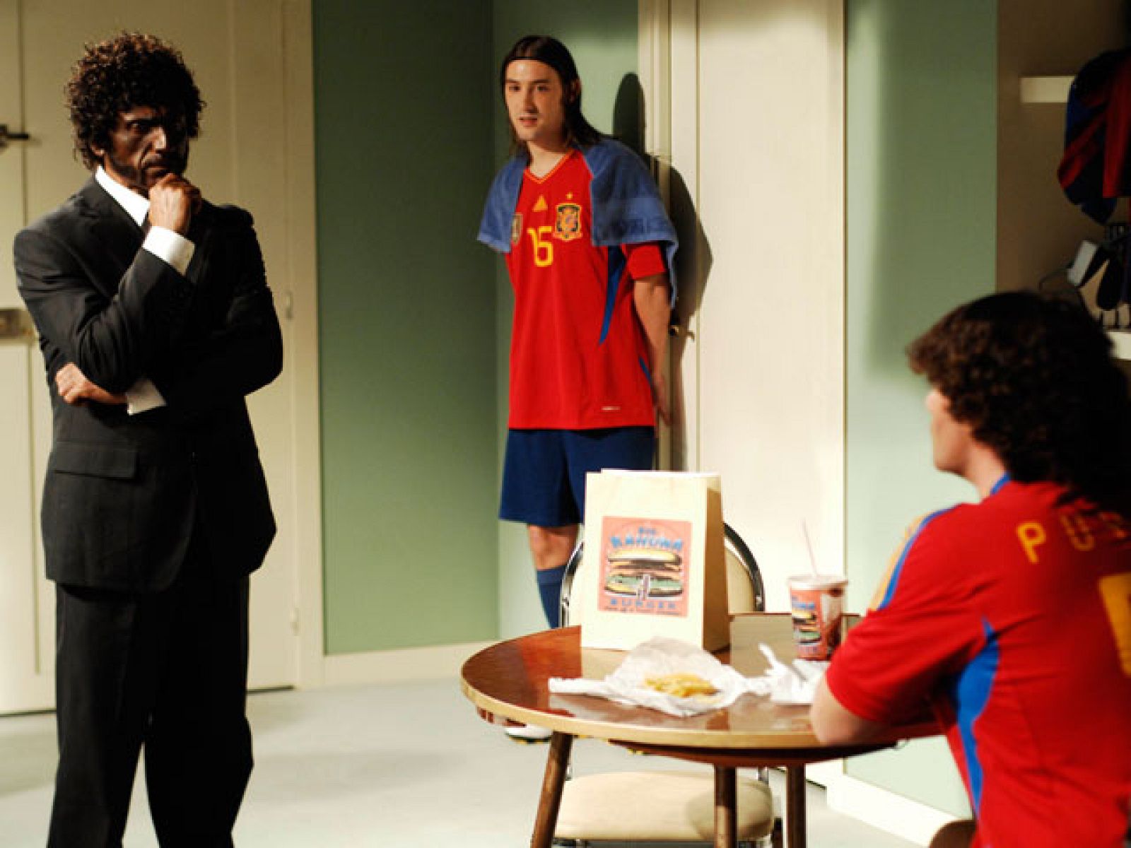 Especial Nochevieja con José Mota 2010 - La situación con La Roja