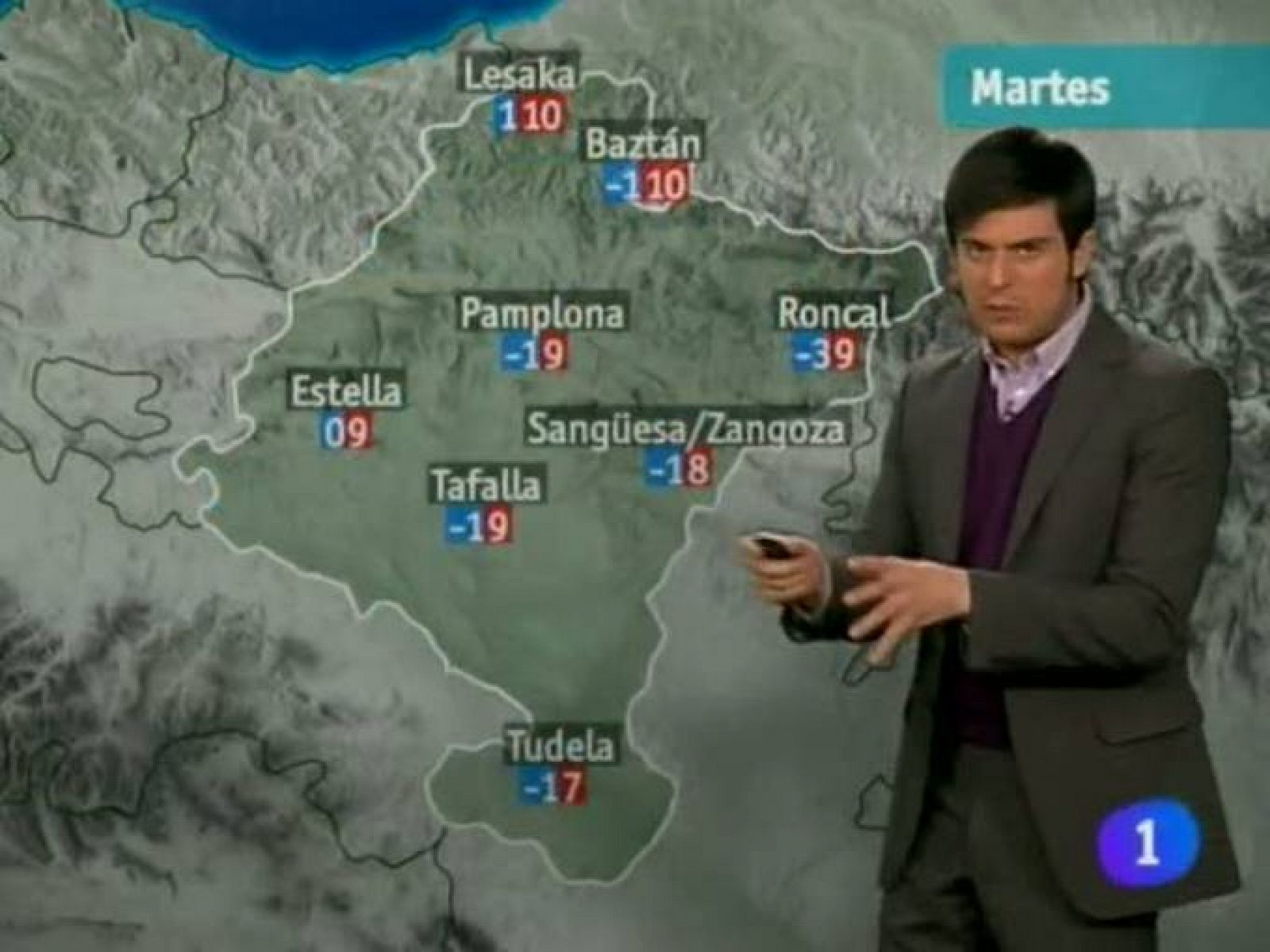 El tiempo en Navarra - 03/01/11 | Ver