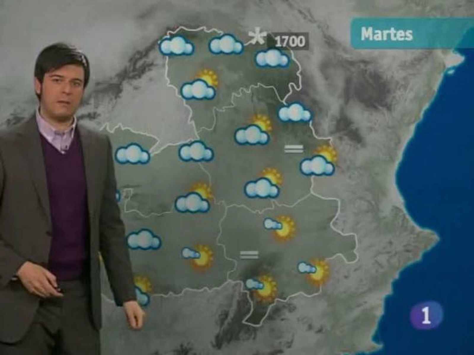 El Tiempo en Castilla - La Mancha - 03/01/11.