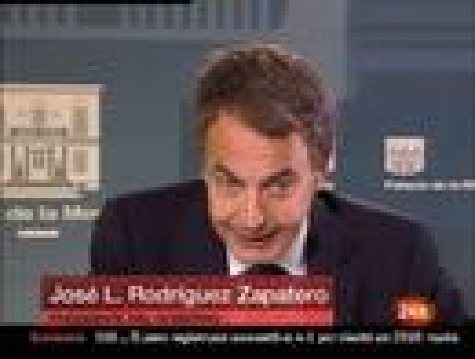 Zapatero: "El dato del paro mejora en diciembre"