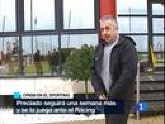 Telediario 1 - Preciado debe enderezar el Sporting