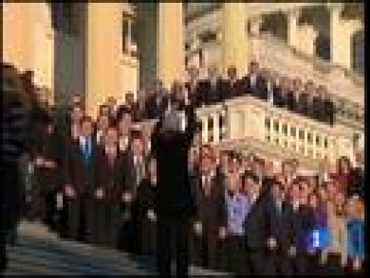 Telediario 1 - Mayoría republicana