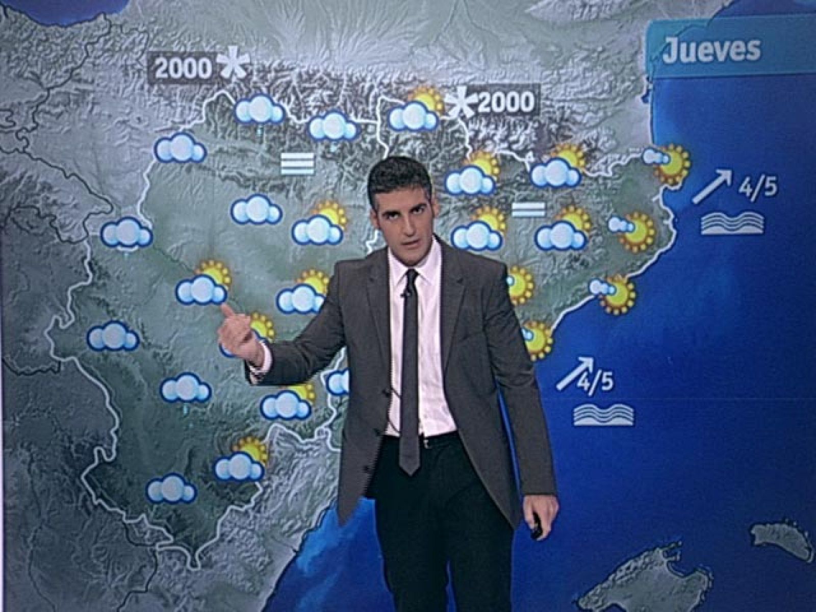 El Tiempo - Lluvias persistentes en el norte de la península y aumento de las temperaturas en el sur - 05/01/11 - El tiempo | Ver
