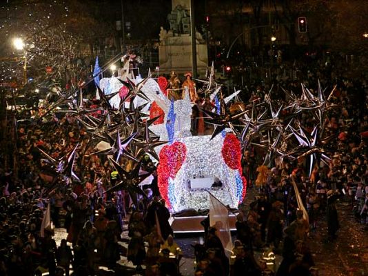 Los Reyes Magos llegan a Madrid